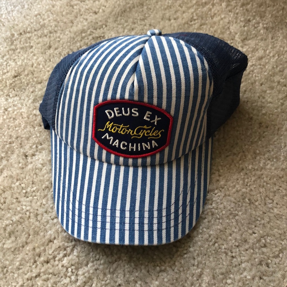 Deus Mechanic Trucker hat/Baseball Cap NWOT